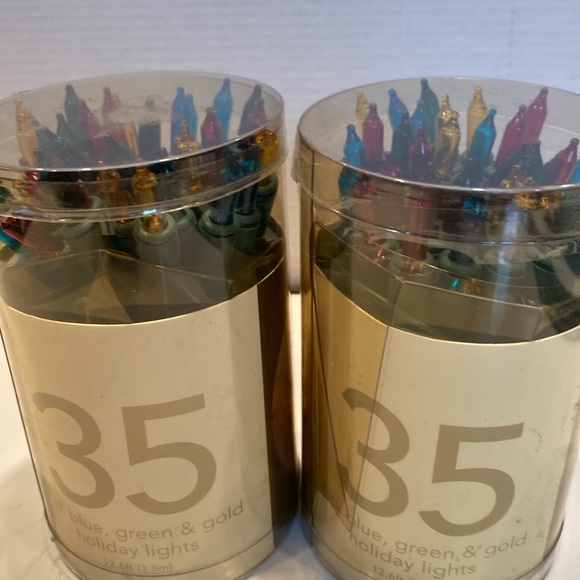 Martha Stewart Other - NIP Set of 2 Martha Stewart 17.6 ft., 50 multicolored holiday lights